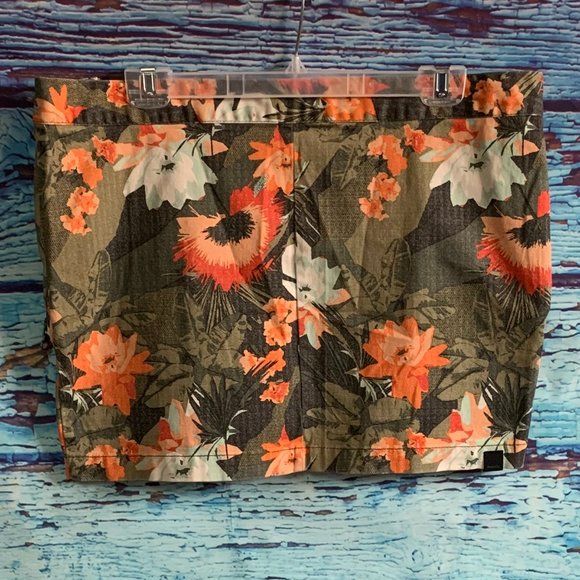 Bench "Home Time" Floral Denim Mini Skirt - Picture 4 of 5